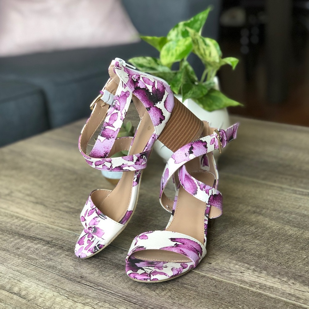 Charming Charlie Lavender Heels